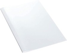 10 x Ibico Ibicover Thermal Binding Chrome Cover A4 1.5mm Spine15 Sheet Capacity