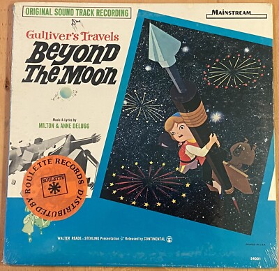 Gulliver s Travels Beyond The Moon 1966 Animated Film Soundtrack SEALED NEW