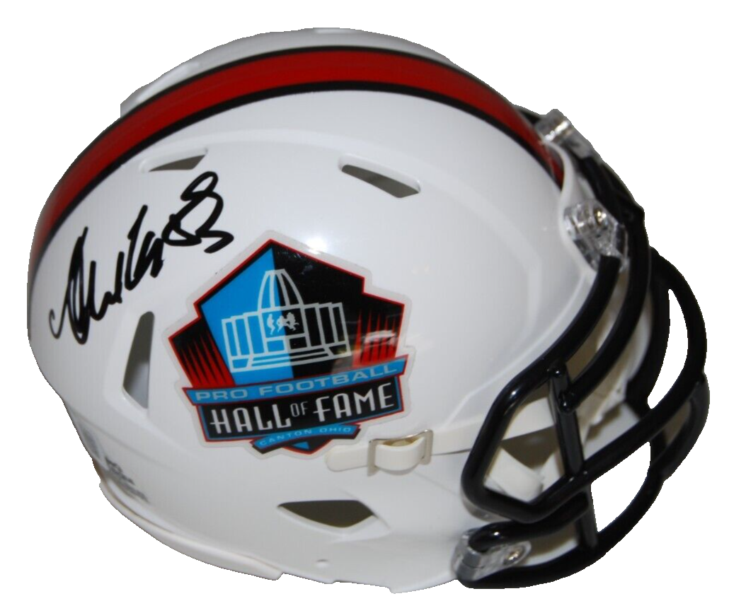Andre Reed Autographed Signed (HALL OF FAME) Bills mini football helmet BECKETT BP30453 