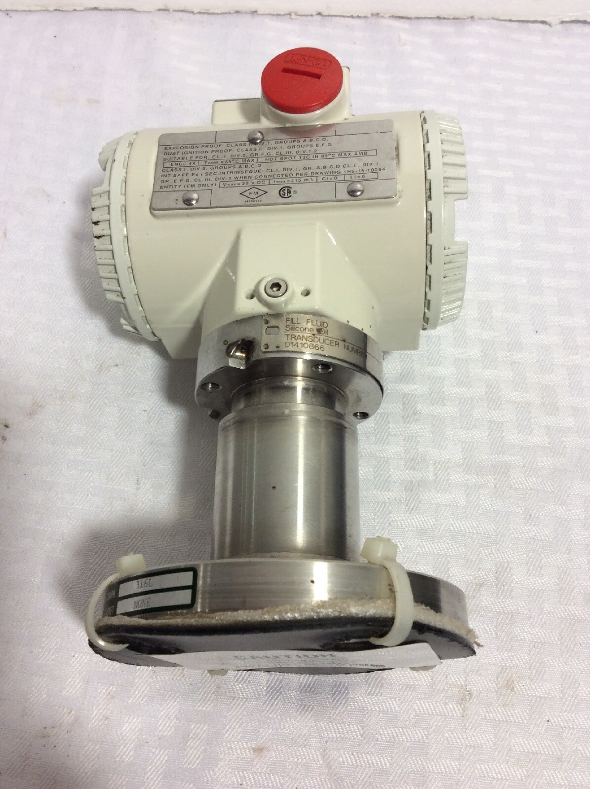 ABB/HART 600T SERIES PRESSURE TRANSMITTER 624ESF0RB10G8111 With PIC