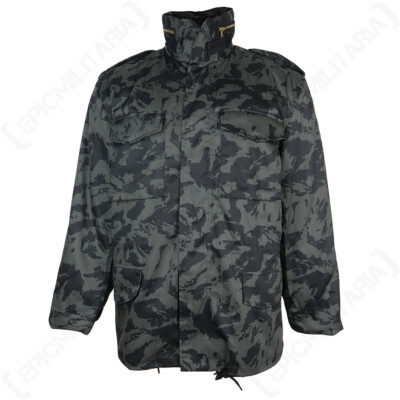 US M65 Style Field Jacket Coat With Liner Concealed Hood - Russian