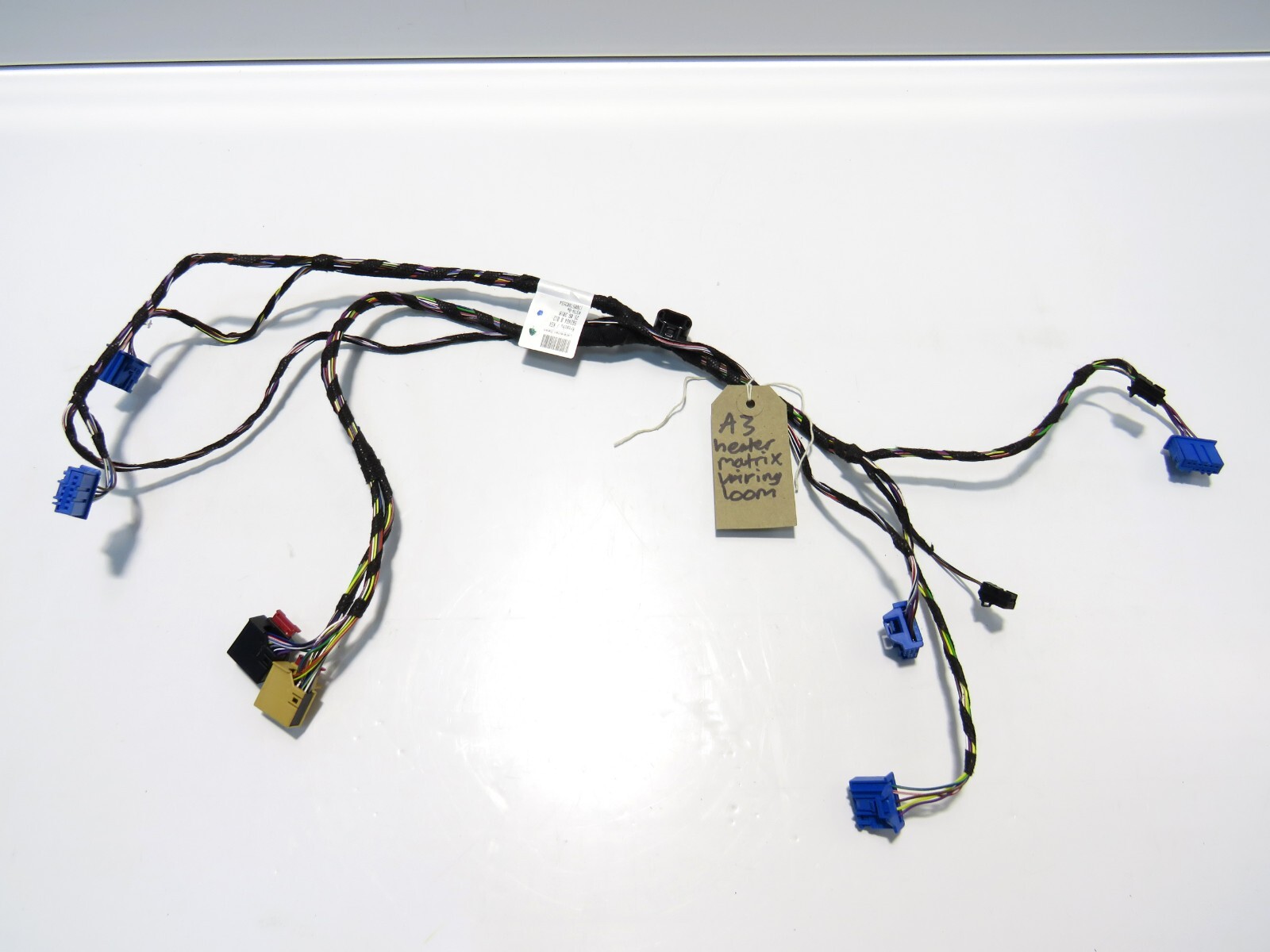 AUDI A3 S-LINE 2018-20 1.5L TFSI Heater Matrix Wiring Loom P9474
