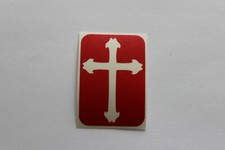 Fancy Cross Religious Glitter Tattoo Stencil Pack