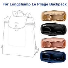 Hand Made Purse Felt Organizer Insert for Longchamp Le Pllage Backpack New