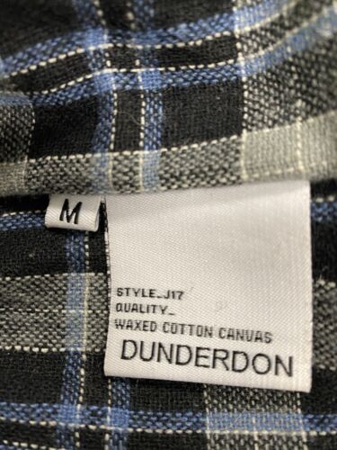 Dunderdon Giacca Utility in Tela di Cotone Cerato Verde Oliva - Uomo Medium - Foto 9 di 10