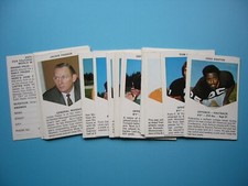 LOT 31 1971 CHEVRON TOUCHDOWN CFL FOOTBALL B.C LIONS CARDS JACKIE PARKER NICE BC