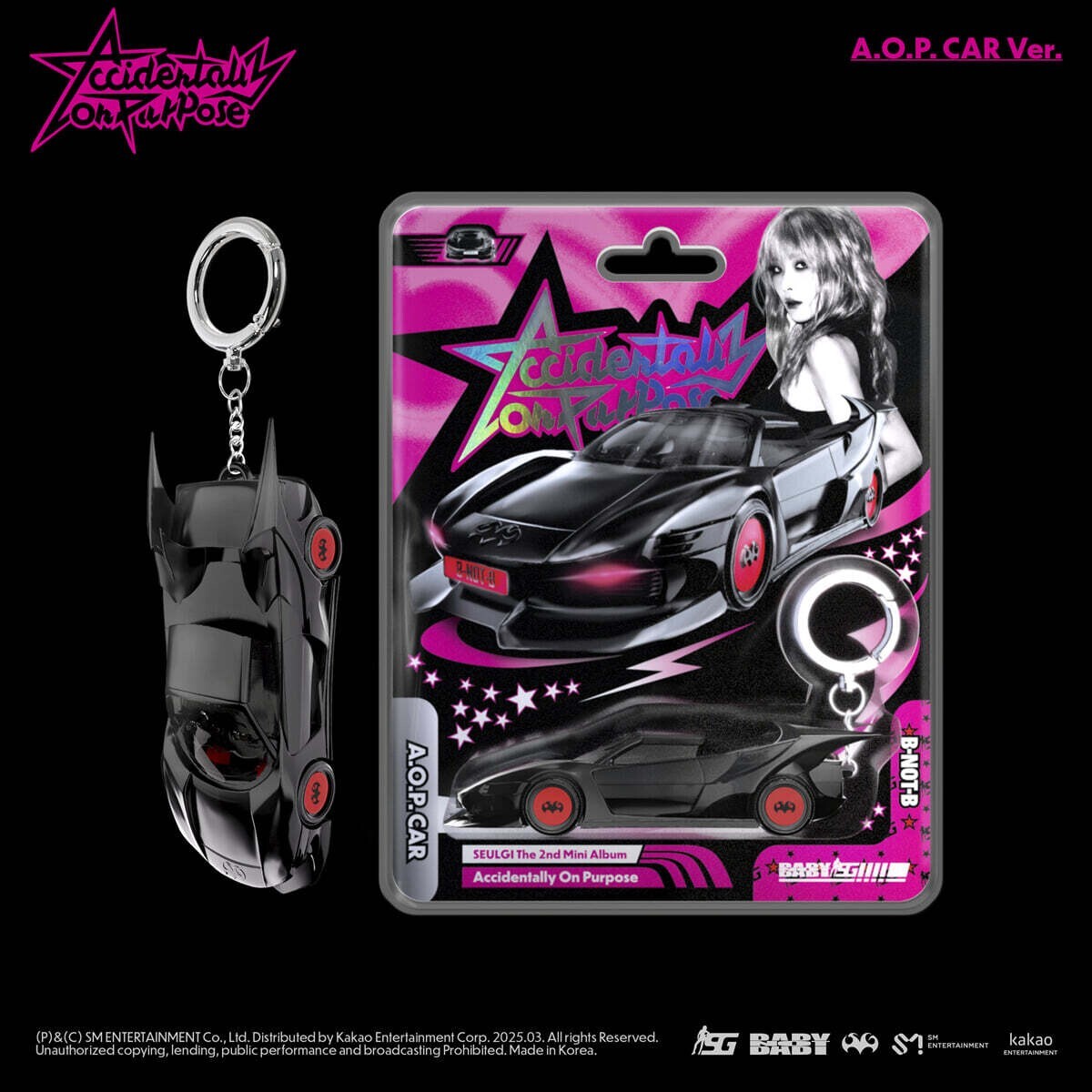 SEULGI Accidentally On Purpose A.O.P. Car Ver. L.E SMART ALBUM +