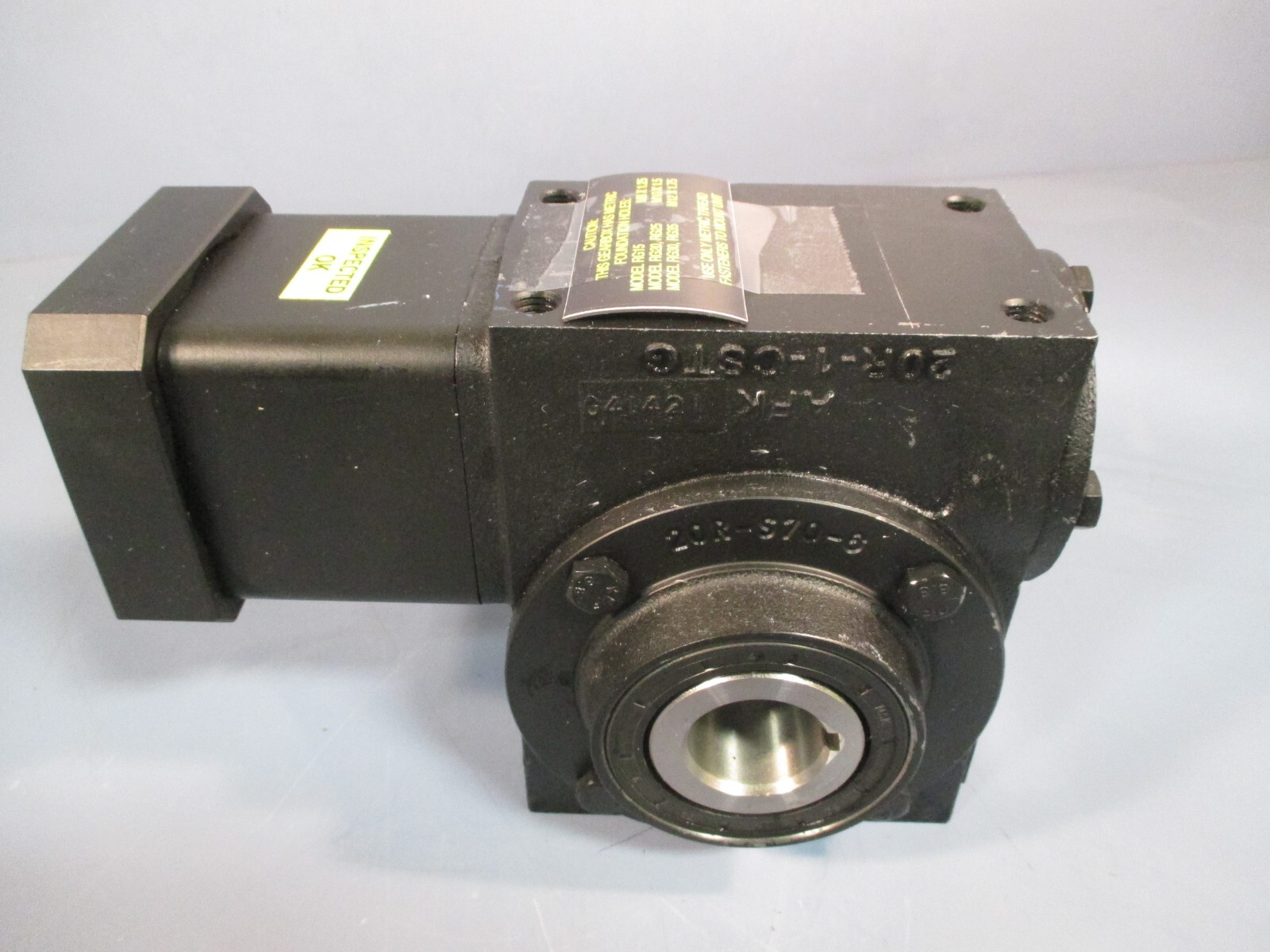 CONEDRIVE GEARING SOLUTIONS GEAR REDUCER RATIO 20:1 RG20120.SSAF03BCHCG