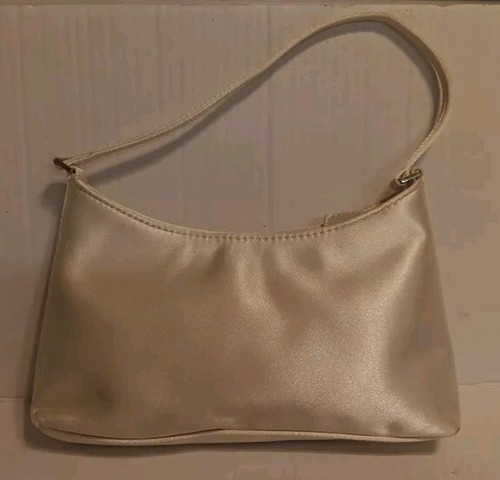 BHS Limited Cream Satin Finish Handbag London England