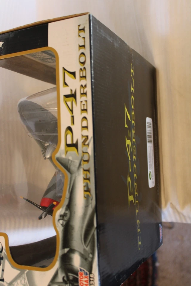 1/48 Scale, Motor Max, P-47 Thunderbolt Die Cast Model #76316 BN Sealed Box - Image 3 of 3