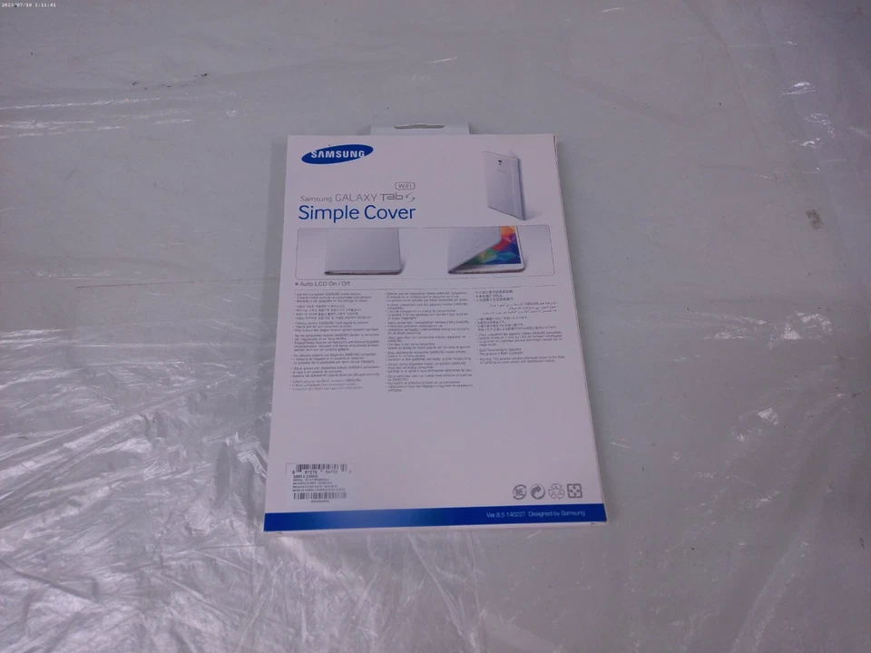 Samsung Simple Cover for Galaxy Tab S 8.4" (EF-DT700WWEGUJ) - Dazzling White - Image 3 of 4