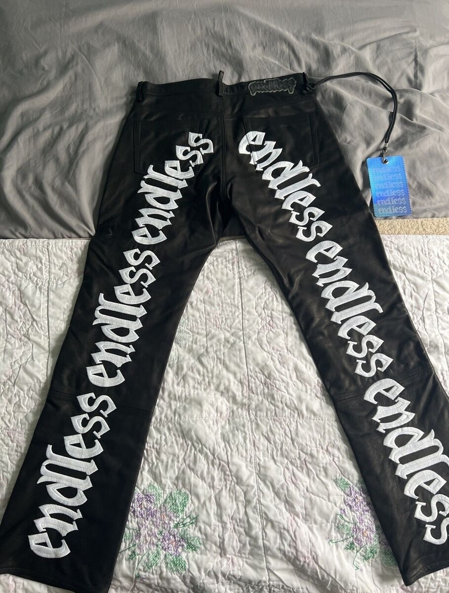 Vlone) Endless Denim Leather Pants | eBay Vlone) Endless Denim Leather Pants | eBay