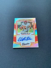 2022 Panini Classics CHRISTIAN OKOYE Auto /75 - Kansas City Chiefs