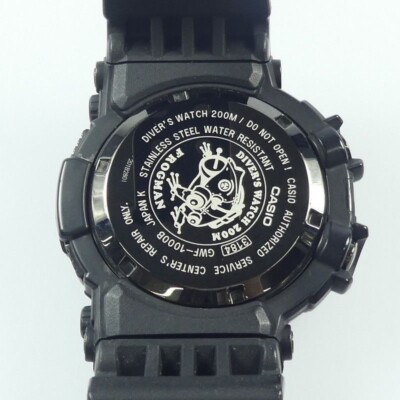 CASIO G-SHOCK Frogman GWF-1000B-1JR Tough Solar Radio Black Men's