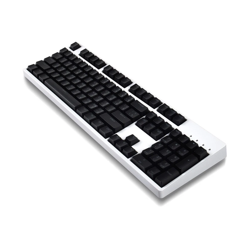 Thai Keycaps for Mechanical Keyboard  Black White Color 113 Keys ABS OEM Keycaps - Image 4 of 4