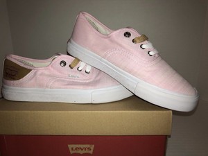 light pink canvas shoes