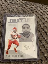 2020 Panini Playbook Football Next Up Clyde Edwards-Helaire RC #NU-21