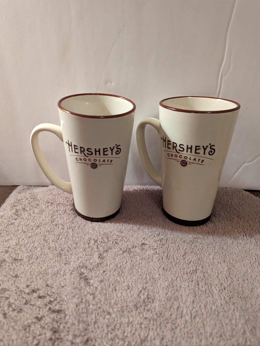 Hershey's Chocolate Coffee Mugs Set Of 2