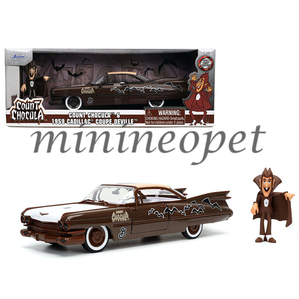 JADA Count Chocula 1959 キャデラック JADA 1959 CADILLAC COUPE DEVILLE 1/24 DIECAST with COUNT