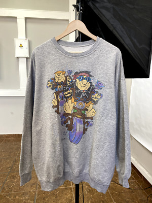   Vintage 80s The Flintstones Sweatshirt Retro Rare Hype Y2K size XL color...