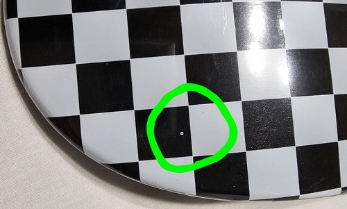 Vintage Heartagram Checkered Black & White Skateboard 100% authentic - 第 8/15 張圖片