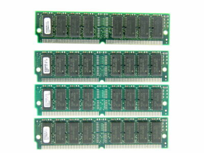 64MB 4X16MB Micron MT8D432M-6X Original EDO 60ns Tin 72-pin SIMM