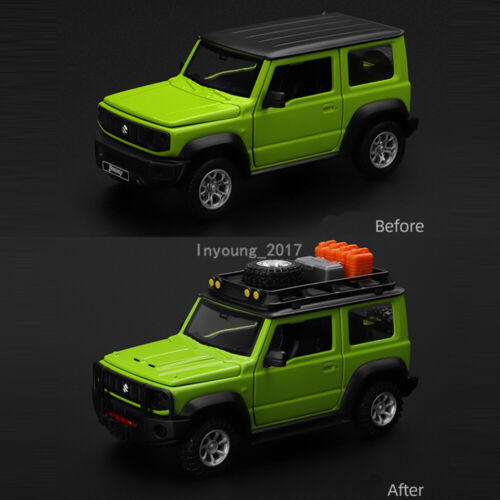 1:32 Suzuki Jimny Model Car Kit Diecast Toy Cars Kids Toys for Boys Gifts Green - Picture 11 of 14