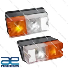 Front Left Right Side Indicator Flasher Parking Light Pair For Ford Tractor AEs
