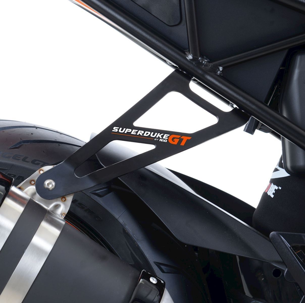 R&G Exhaust Hanger Kit Black KTM 1290 SuperDuke GT 2016 - 2024