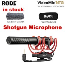 Original Rode VideoMic NTG Interview Record Microphone for Canon Nikon Sony DSLR