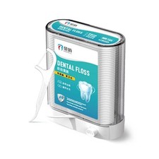 Dental Floss Pick Dispenser Pop-Up Automatic Holder with 88 Count Dental Sticks