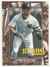 2024 TOPPS BASEBALL - DEREK JETER - GRAND GAMERS - #6 - NEW YORK YANKEES
