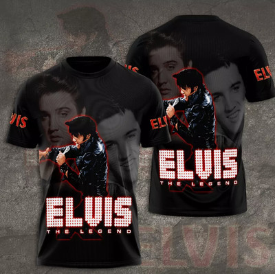 Elvis Presley 3D T shirt, new shirt, all size hot shirt 3d, cute gift dad 3d