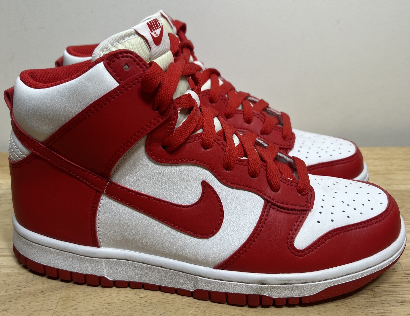 Nike Dunk High GS University rosso bianco DB2179 106 taglia 7 anni
