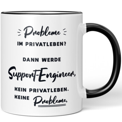 Probleme im Privatleben Dann werde Support-Engineer Kein Privatleben 10006853446