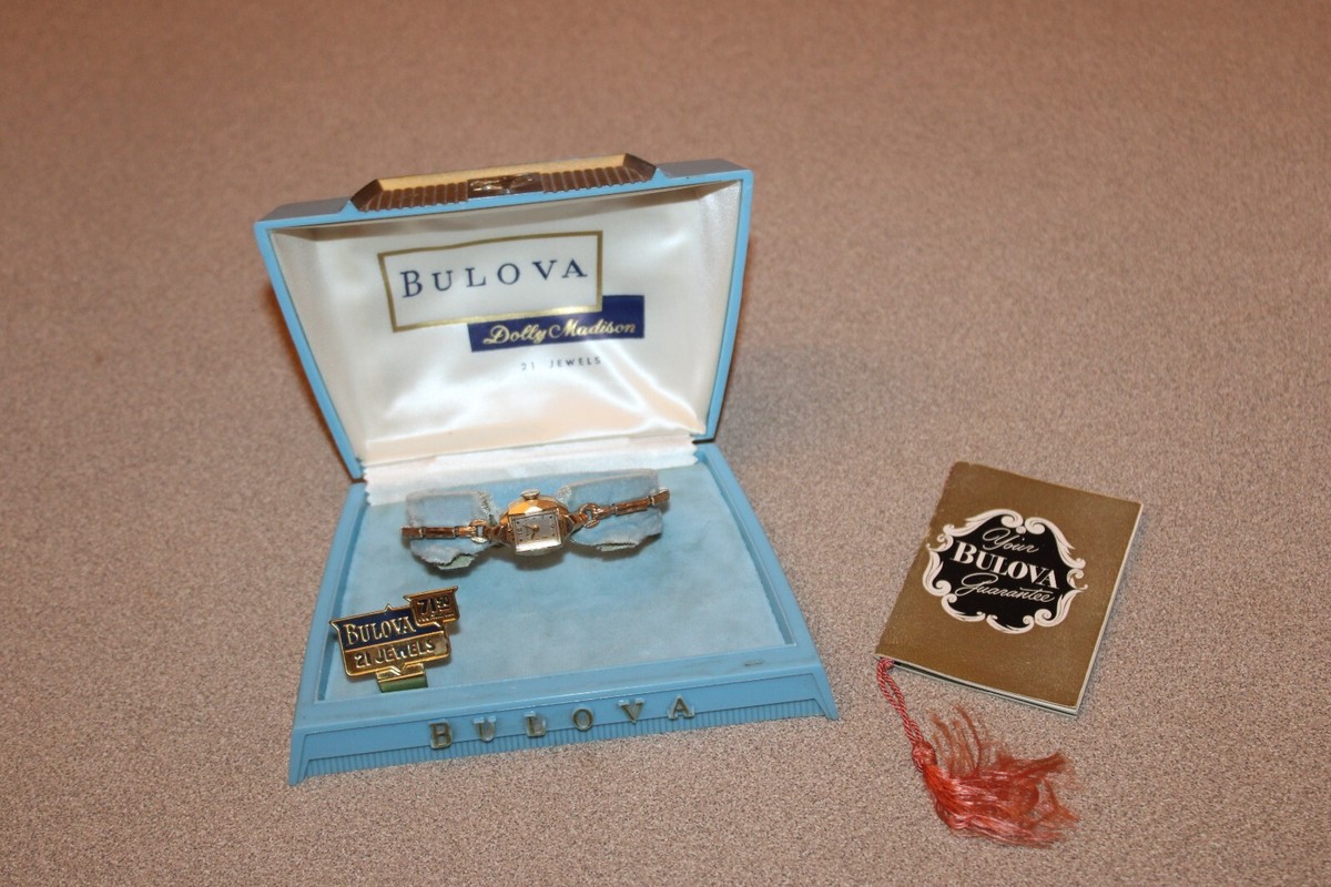 MIB Bulova Dolly Madison 21 Jewel Ladies Watch Vintage | eBay