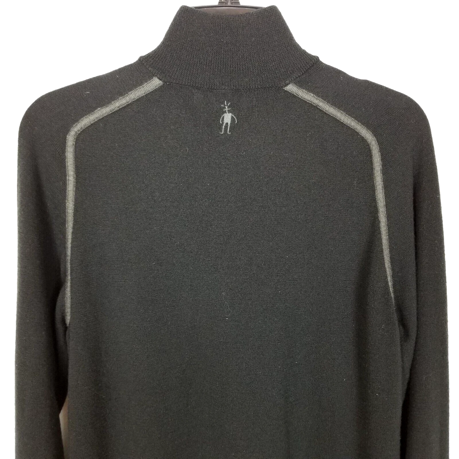 smartwool merino wool zip neck ski winter sweater