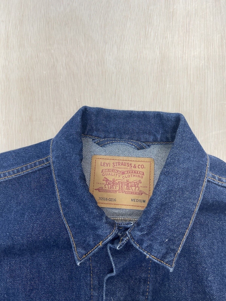 Levi's Vintage 90'S Trucker Jacket Men's Medium 70505-0216