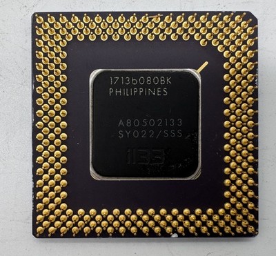 Cpu intel pentium a80502133 sy022/sss ipp