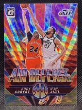 2021-22 Panini Donruss Optic Air Defense Gold Wave Prizm Rudy Gobert #1