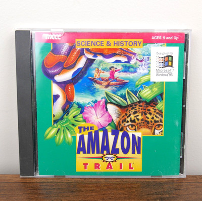 The Amazon Trail - Vintage PC Game (CD-Rom, 1997) The Learning Company Science