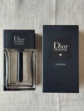 Dior Homme Intense EDP 100ml - EMPTY Bottle and Box - 100% Authentic