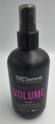 LOT (1) TRESEMME ONE STEP 5 IN 1 VOLUME MIST FOR FINE HAIR   8 FL OZ
