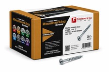 X832RWZ Strong-Point Round Washer Head Wood Screws #8 x 2 3000 PCS