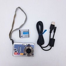 Pentax Optio S10 Digital Camera Silver/Blue - Tested