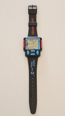 Seltene Nintendo Super Mario Bros. Game&Watch Uhr 3 ZEON 1990
