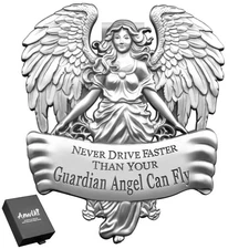 Guardian Angel Visor Clip, Religious Car Safety Gift, 1 Pack