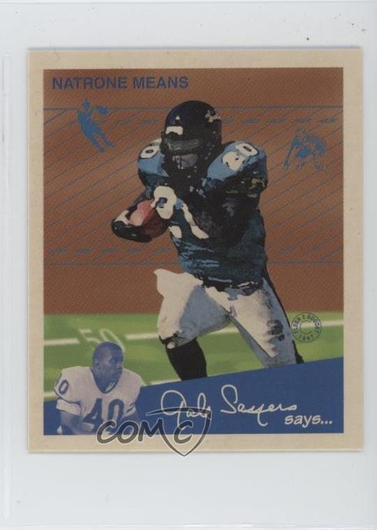 1997 Fleer Goudey II Natrone Means #77 2k3