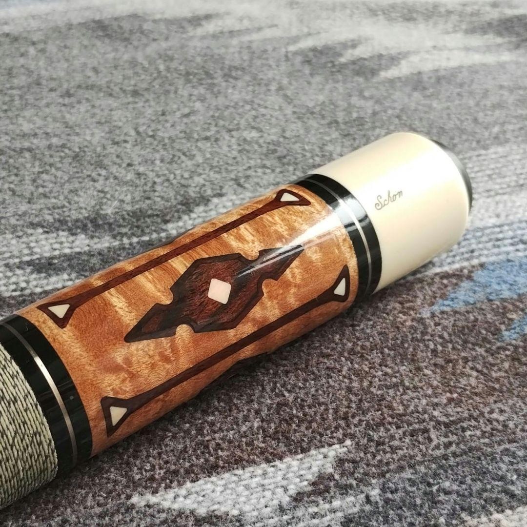 ビリヤード W.Mosconi 80's Old Schon Custom Cue SL20 80's Schon SL20 Custom Cue Willie Mosconi Skip Meisch Rare Old