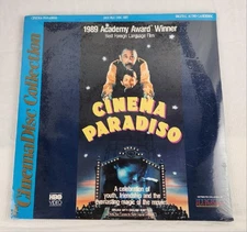 New Sealed Cinema Paradiso (Laserdisc LD) Digital Audio Double Disc Set